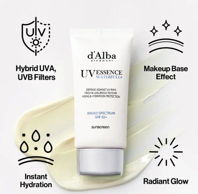 d’Alba White Truffle Waterfull Essence Sunscreen