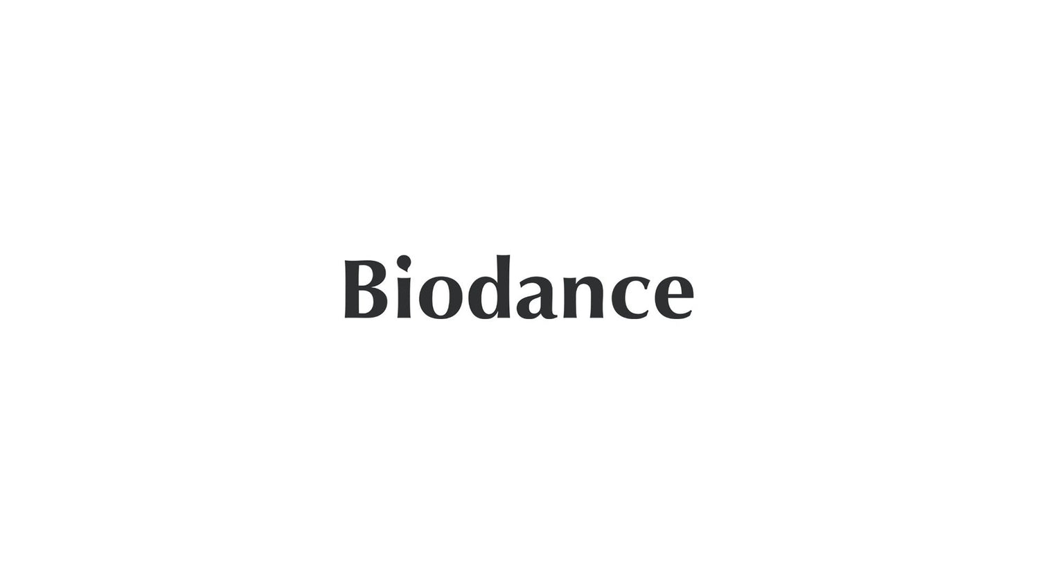 a black and white photo with the words biodance