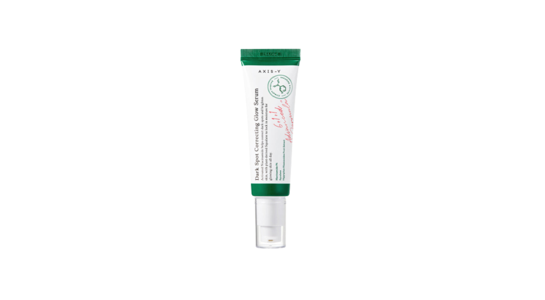 a tube of eye cream on a white background