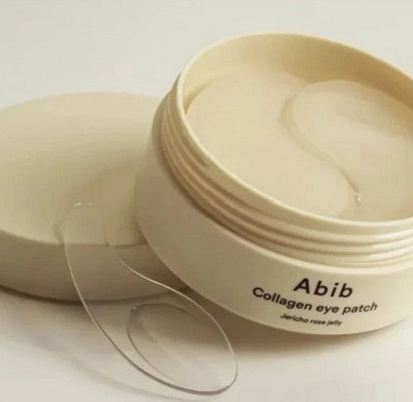 Gentle and vegan-friendly Abib Collagen Eye Patch - ideal for sensitive skin.