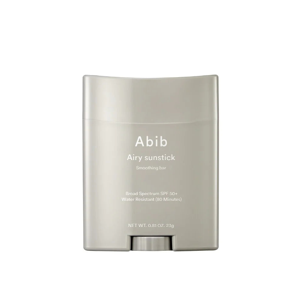 a bottle of abib air sunstick on a white background