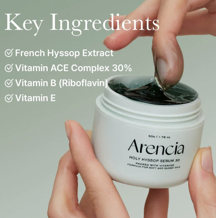 Arencia Holy Hyssop Serum 30