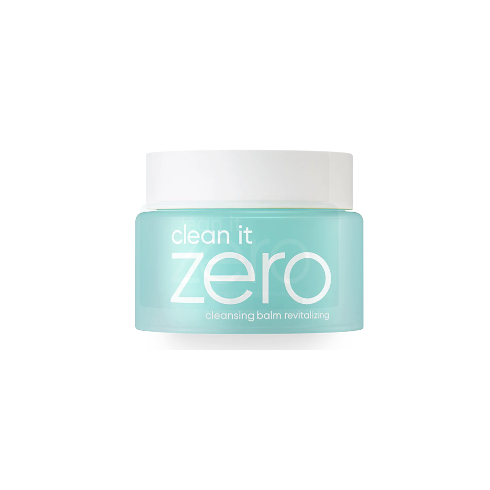 a jar of clean it zero cream on a white background