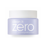 a jar of clean it zero cream on a white background