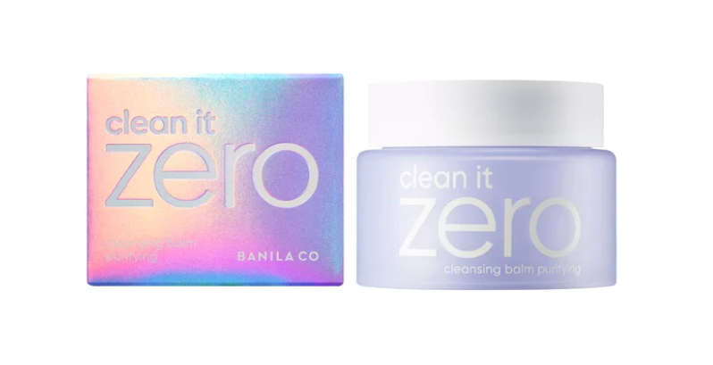 a jar of clean it zero cream next to a box