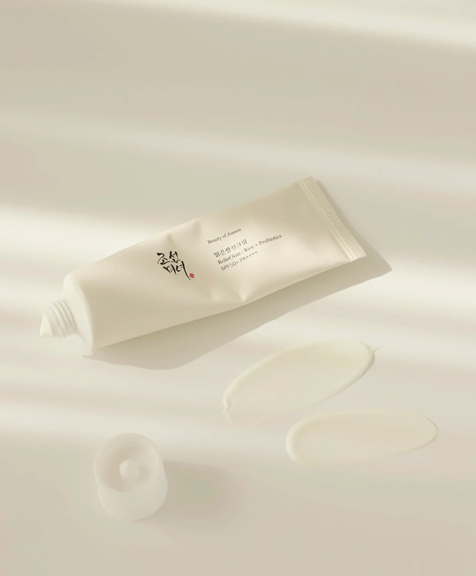 a tube of cream sitting on top of a table