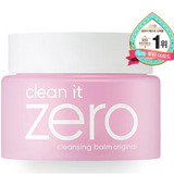 a jar of clean it zero cream on a white background