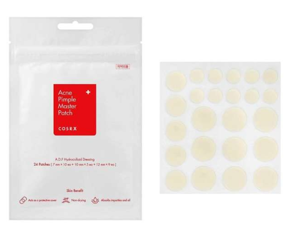a package of white plastic dots with a red sticker