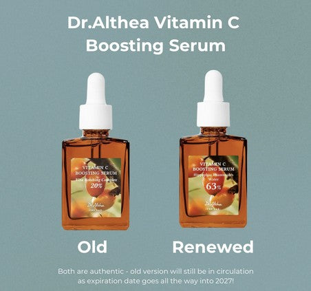 Dr. Althea Vitamin C Boosting Serum - Multi-action vitamin C serum that provides deep hydration and youthful glow, suitable for sensitive skin.