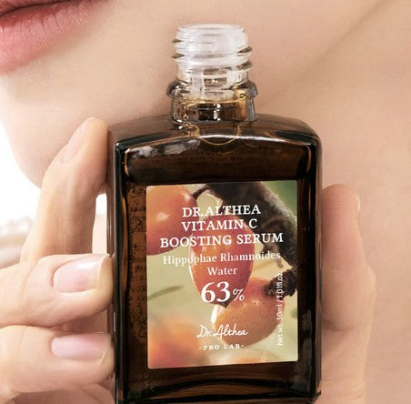 Dr. Althea Vitamin C Boosting Serum - Powerful brightening vitamin C serum enriched with 63% Vita Boosting Complex for flawless complexion.