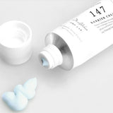 Packaging of Dr. Althea 147 Skin Barrier Protection Cream, highlighting its role in deep hydration and protection against skin damage.