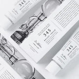 Flat lay of multiple Dr. Althea 345 Relief Cream products, showcasing the sleek design and the focus on each cream's skincare benefits.