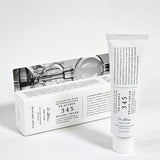 Dr. Althea 345 Relief Cream tube next to its elegantly designed box, showcasing the product's minimalist packaging ideal for effective skin care.