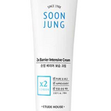 a tube of soonjung cream on a white background