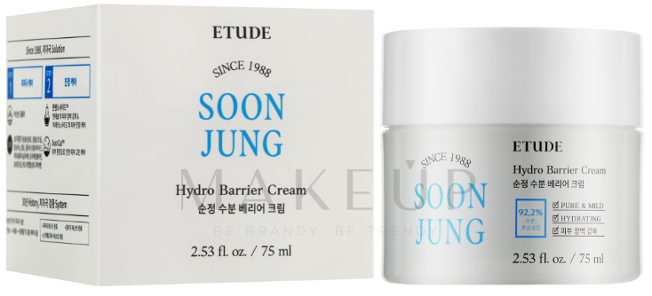 ETUDE - Soon Jung Hydro Barrier Cream - 75ml