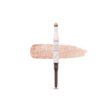 a close up of a brush on a white background