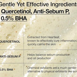 a close up of a label on a substance