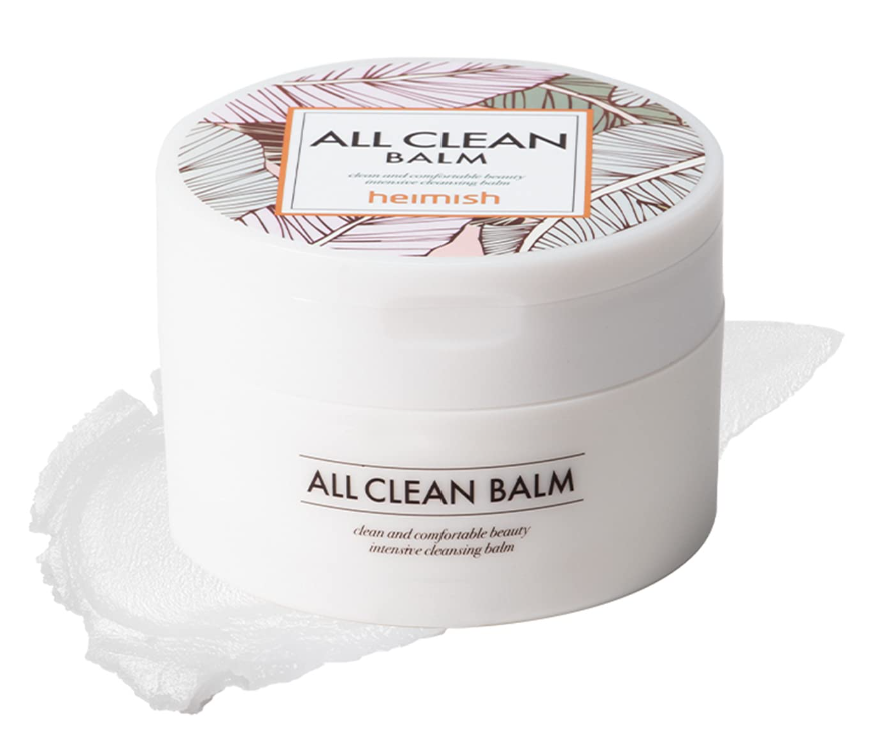 a jar of all clean balm on a white background