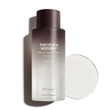 Lifestyle shot of Haruharu Wonder - Black Rice Hyaluronic Toner being used in a skincare routine, demonstrating its role as a nurturing moisturizing black rice toner.