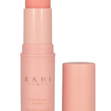 Kahi Wrinkle Bounce Multi Balm opened to showcase its convenient stick format. A must-have for on-the-go wrinkle care!