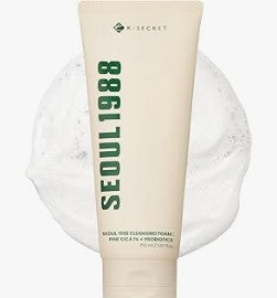 KSecret SEOUL 1988 Cleansing Foam : Pine Cica 1% + Probiotics