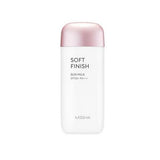 Missha - Soft Finish Sun Milk SPF50+ PA+++ is the best sunscreen for oily skin; providing lightweight hydration and matte finish without greasy residue.