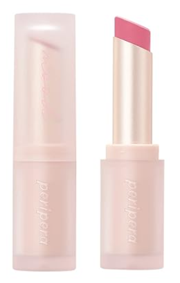 A stylish representation of Peripera Ink Mood Matte Lipstick showing the 'Pink Go Up' option, for irresistible lips.