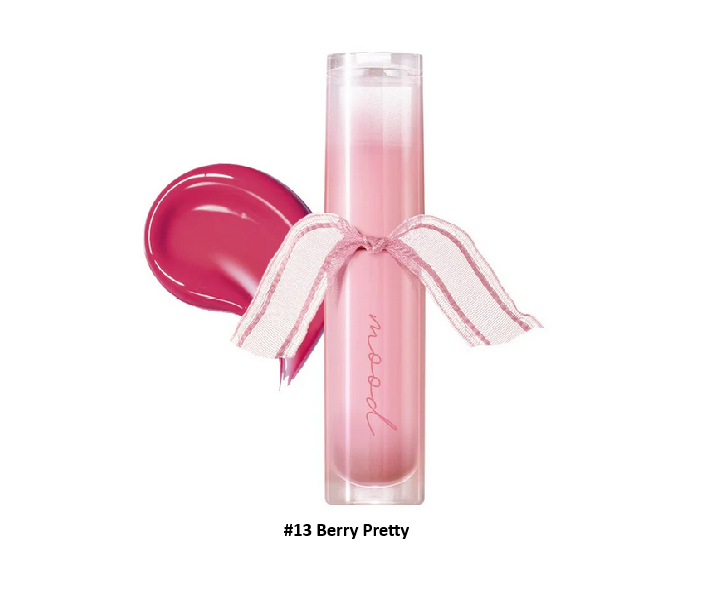 Peripera Ink Mood Glowy Tint - Glossy Lip Tint for Moisture and Vibrant