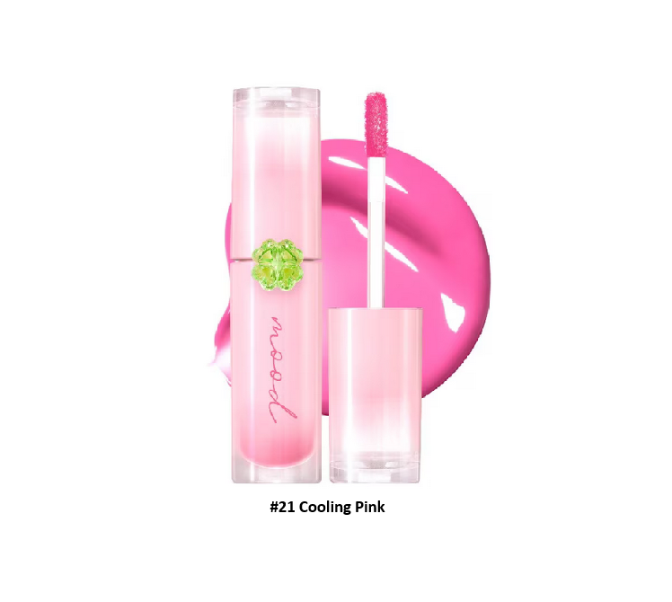 Peripera Ink Mood Glowy Tint - Glossy Lip Tint for Moisture and Vibrant