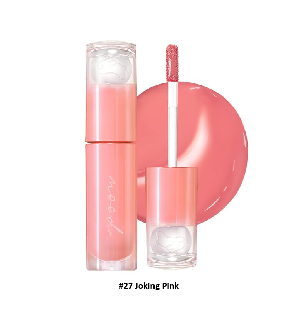 Peripera Ink Mood Glowy Tint - Glossy Lip Tint for Moisture and Vibrant