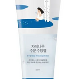 Round Lab Birch Juice Moisturizing Cleanser with a colorful tube design displaying birch trees, emphasizing its hydrating properties for soothing sensitive skin.