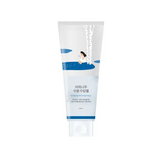 Round Lab Birch Juice Moisturizing Cleanser in a tube featuring a whimsical design with birch trees and a relaxing water theme, promoting hydration and gentle skin care.