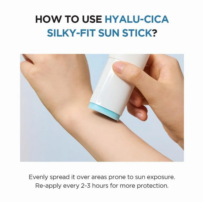 Skin 1004 Madagascar Centella Hyalu Cica Sunscreen Stick for Sensitive Skin - SPF 50+ PA++++, perfect sunscreen stick for sensitive skin that is sweat-proof and long-lasting.