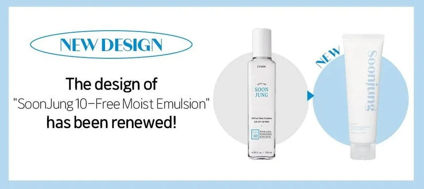 Etude Soon Jung 10-Free Moist Emulsion