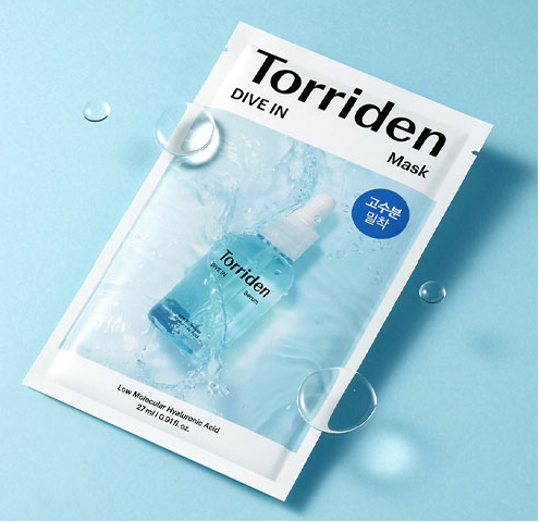 TORRIDEN - Dive-In Low Molecule Hyaluronic Acid Mask Pack - 27ml-10ea