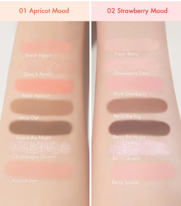 rom&nd - Bare Layer Mood Palette (2 Palettes)