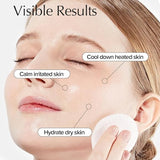 Fresh carrots showcased alongside Skinfood Carrot Carotene Calming Water Pad jar, focusing on key ingredients that fight skin aging.