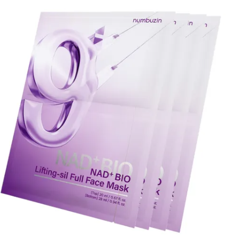 Numbuzin No.9 NAD Bio Lifting-sil Full Face Mask Set