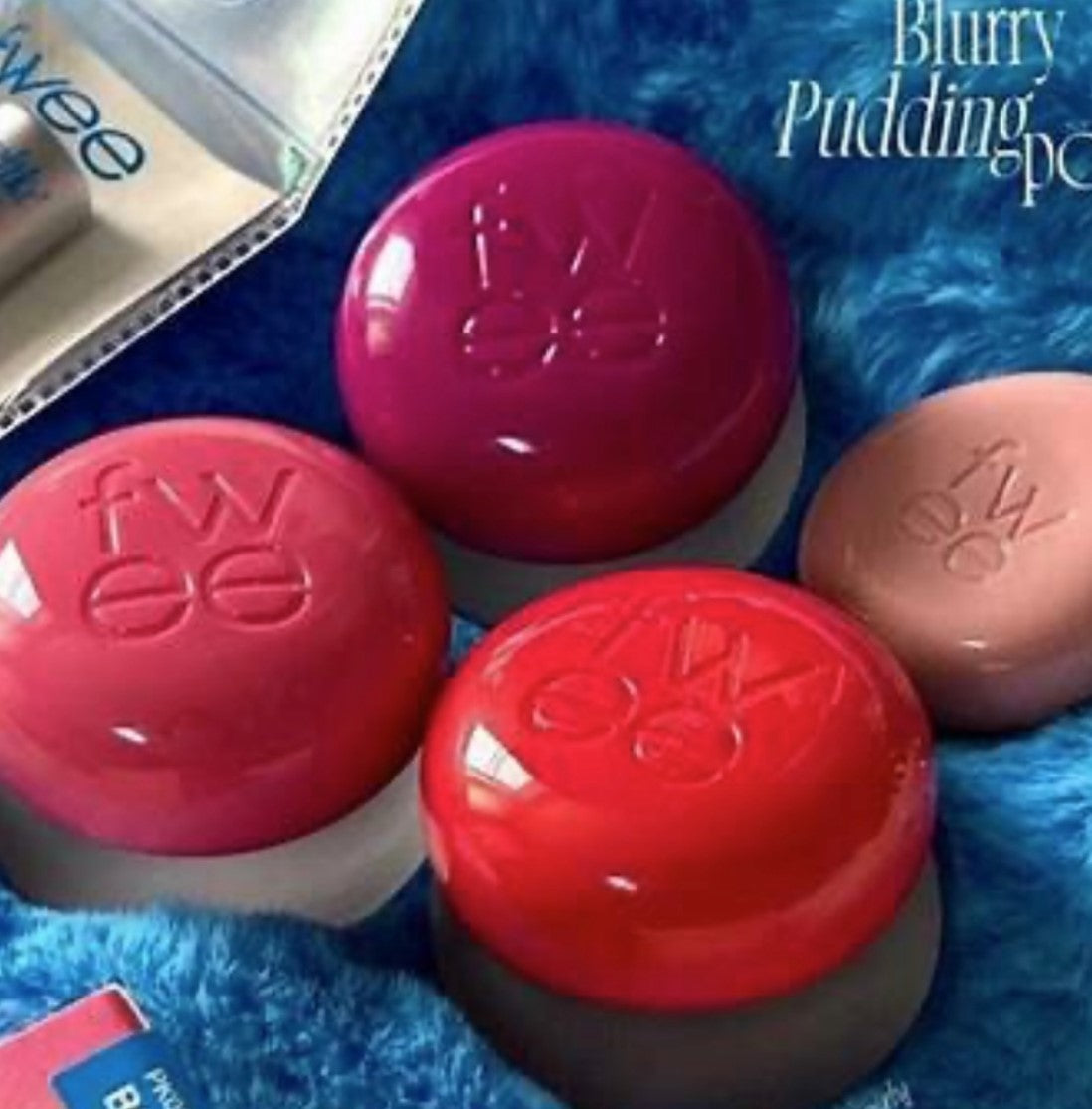 fwee Lip and Cheek Blurry Pudding Pot (30 colors) **Special bonus**