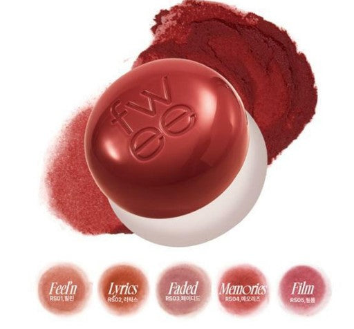 fwee Lip and Cheek Blurry Pudding Pot (30 colors) **Special bonus**