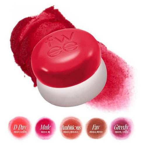 fwee Lip and Cheek Blurry Pudding Pot (30 colors) **Special bonus**