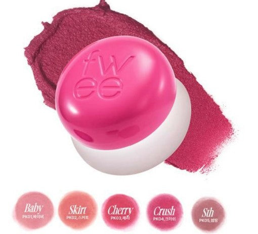 fwee Lip and Cheek Blurry Pudding Pot (30 colors) **Special bonus**