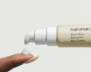 HARUHARU WONDER Black Rice Bakuchiol Eye Cream – 100% Vegan | Fragrance-Free (20ml)