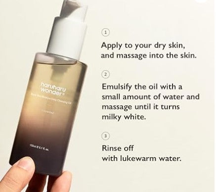 HARUHARU WONDER Black Rice Moisture Deep Cleansing Oil – 150ml