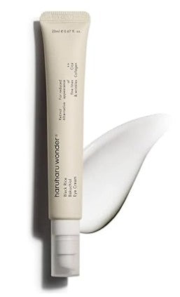 HARUHARU WONDER Black Rice Bakuchiol Eye Cream – 100% Vegan | Fragrance-Free (20ml)