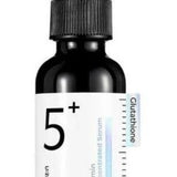 Numbuzin No.5 Vitamin Concentrated Serum in a sleek black dropper bottle, ideal for revitalizing dull skin.