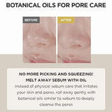 Informative graphic for Skin1004 Madagascar Centella Light Cleansing Oil outlining its ingredients like Centella Asiatica for effective pore care.