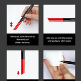 instructions for how to use a pen liner