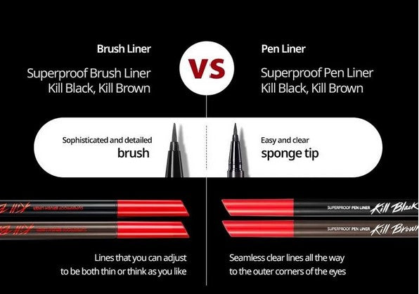 a comparison of different types of pens
