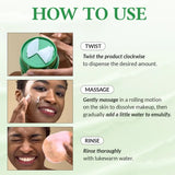 instructions for how to use a face mask